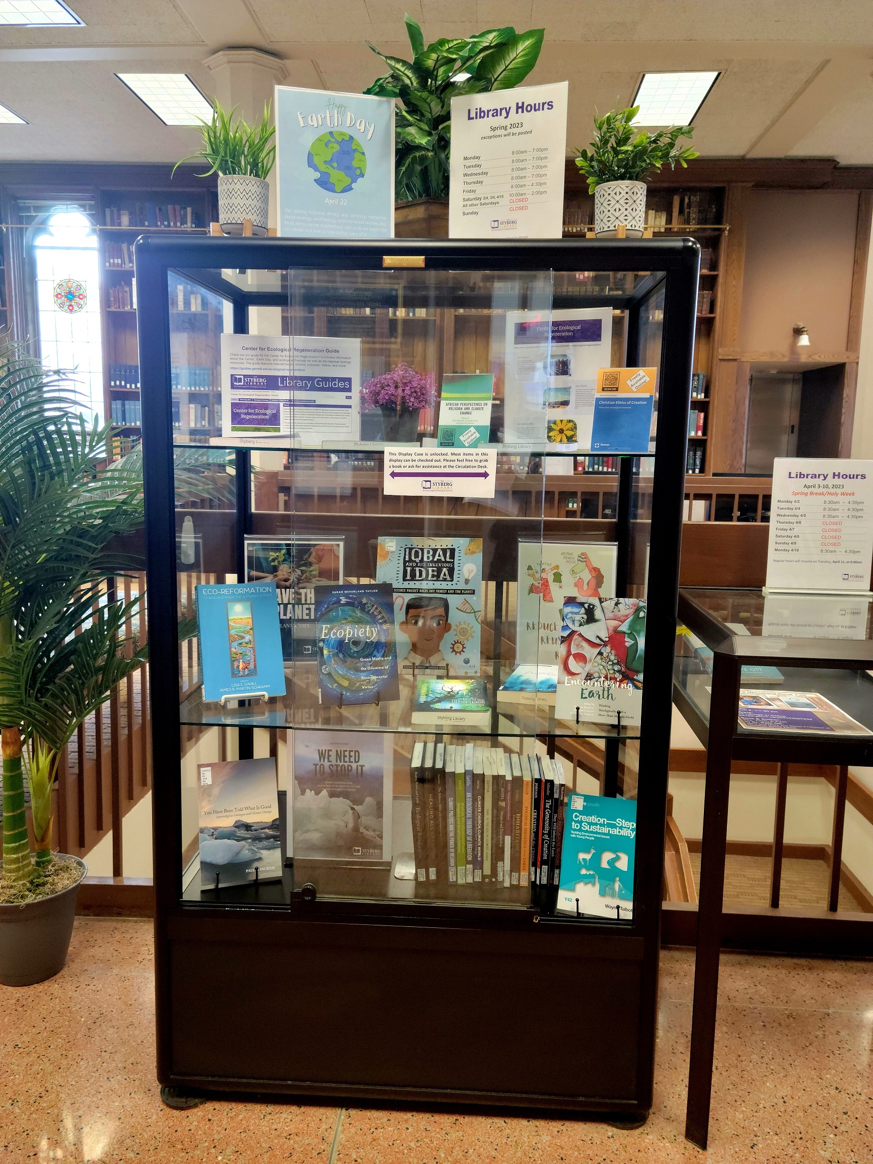 Image of Earth Month Display